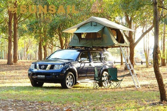 Camouflage/Field Game Tent Style per il tuo prossimo campeggio Sunsail Car Roof Top Tent