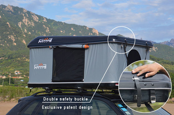 Tenda di tetto di auto a tela solare a strato singolo per divertimenti all'aria aperta