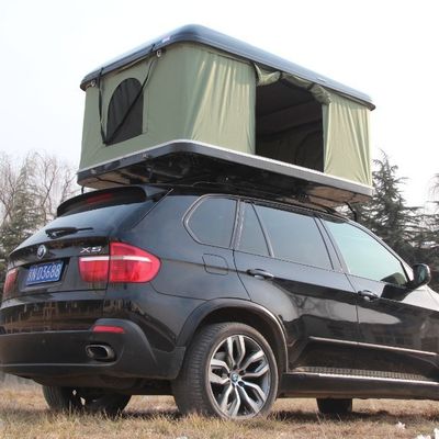 Stati Uniti UE Giappone e Corea Fibra di vetro Hard Shell Auto Roof Top Tent per Camping Adventure Kings