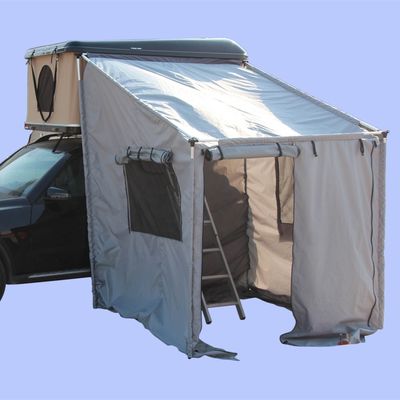 Tenda da campeggio Qingdao con allegato la tua tenda sul tetto ideale per le avventure all'aria aperta