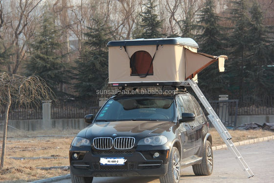 Tenda di copertura automatica in fibra di vetro per auto per campeggio impermeabile