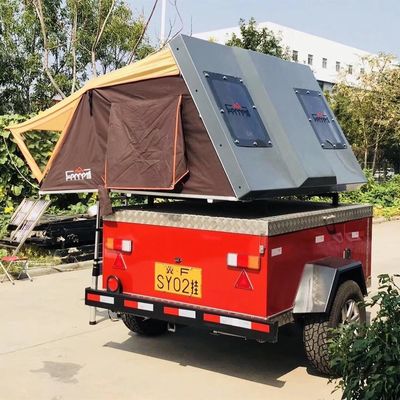 Tenda di tetto in fibra di vetro con tetto in vetro con fondo in alluminio Peso netto 40 kg