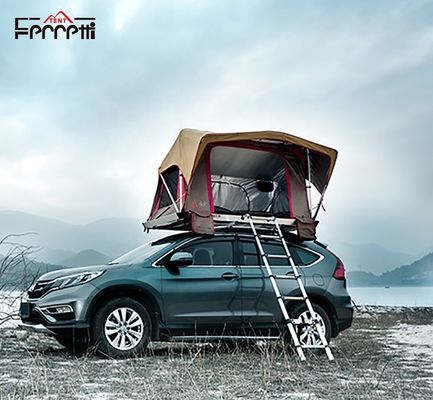 Ultra-sottile e ultra-leggero Tenda a tetto con una camera da letto T1000 per gli appassionati di giochi sul campo