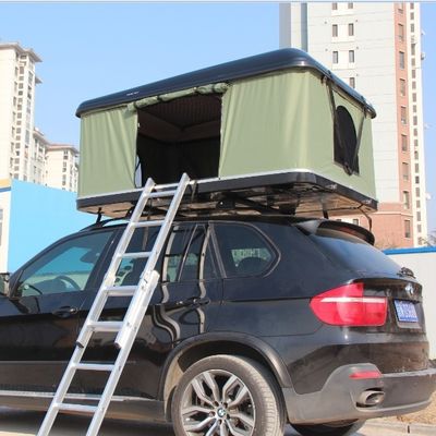 Tenda di tetto grigio per auto per veicoli Diy 4 persone Campeggio Area 2,4 metri quadrati