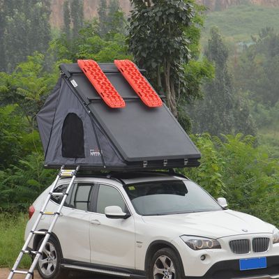 Cesto di tetto in alluminio esterno a guscio duro Tenda di tetto con LED Light Strop Cover Design