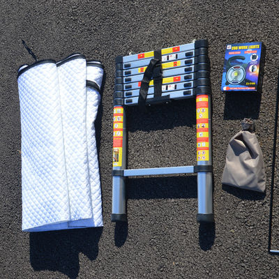 Isolamento per tende a tetto a scatola dura rimovibile per quattro stagioni con struttura di una camera da letto