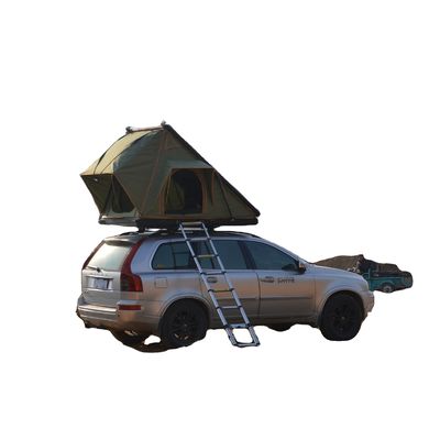 Taglio auto in alluminio nero Tenda superiore Camper 4x4 Struttura di una camera da letto Camping
