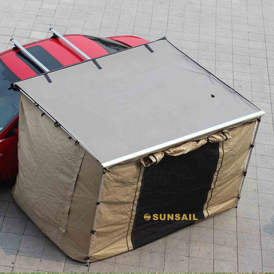 Tenda da campeggio in tela con telone laterale a quattro stagioni e tessuto traspirante