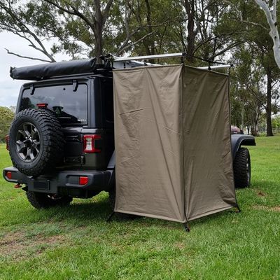 Auto camper per le quattro stagioni tenda doccia tenda di tenda annesso una camera da letto per il campeggio in tutti i periodi climatici
