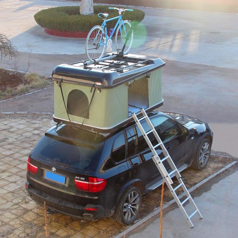 Avventura all'aria aperta con la famiglia 65KG Auto Roof Montaggio Air Struts Camping Hard Shell