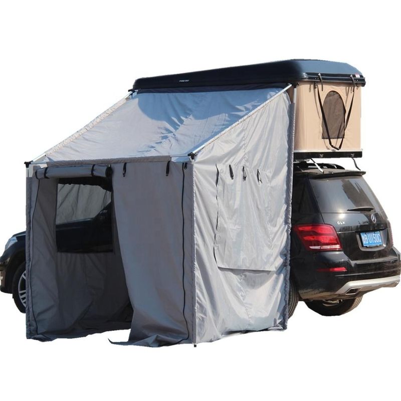 Tenda da campeggio Qingdao con allegato la tua tenda sul tetto ideale per le avventure all'aria aperta