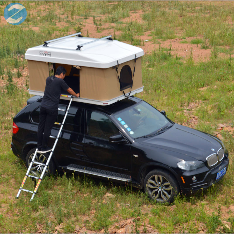 Tenda di copertura automatica in fibra di vetro per auto per campeggio impermeabile