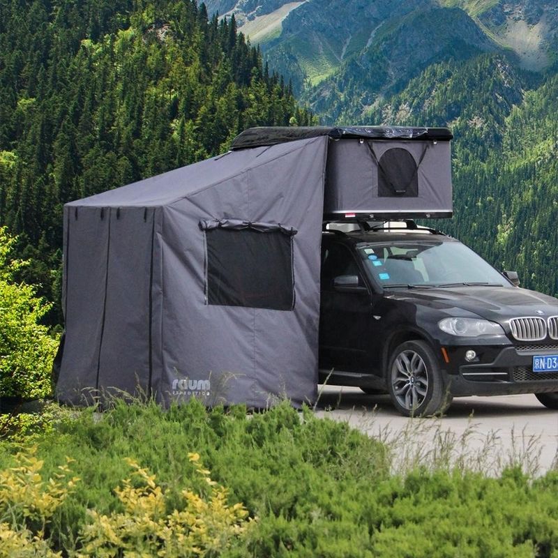 Tenda di tetto a guscio rigido per quattro stagioni con allegato facile da installare e design spazioso