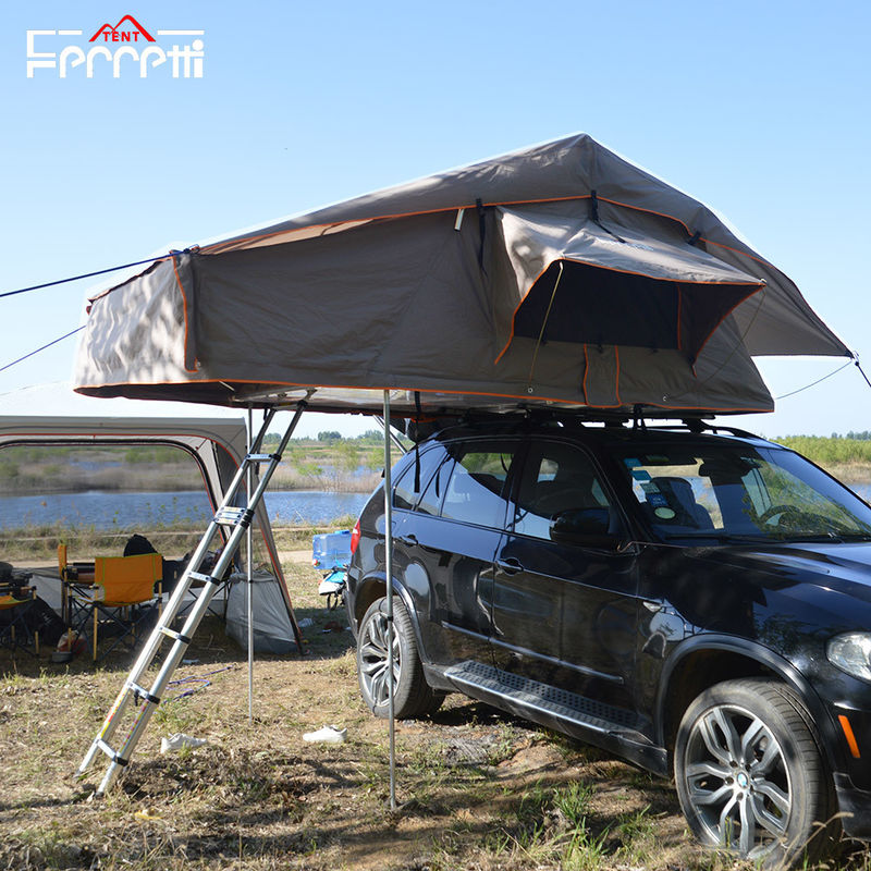 4WD Adventure Truck Roof Top Tent con una camera da letto in stile di gioco sul campo e camuffamento