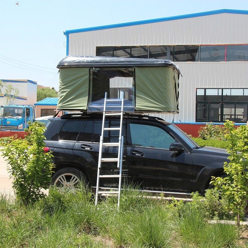Casella di tenda a doppio strato a guscio duro con apertura automatica rapida per zone fredde o invernali