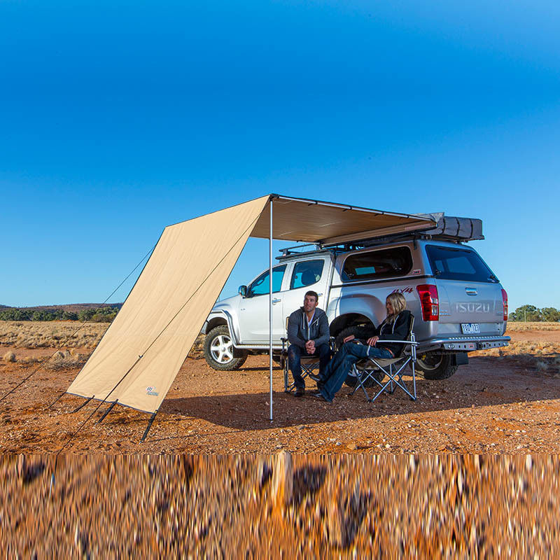 Tenda a quattro stagioni in tessuto di Oxford, telone laterale per auto con windshield e altro
